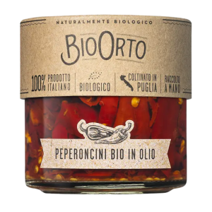 ANTIPASTI BIO ORTO POIVRONS BIO EN HUILE