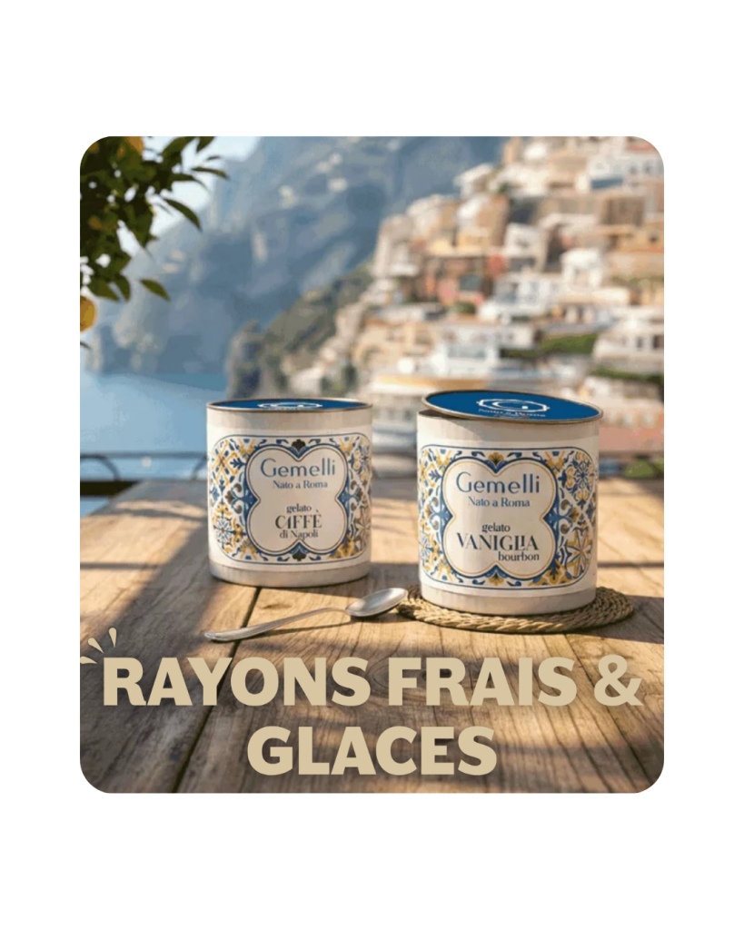 RAYONS FRAIS ET GLACES