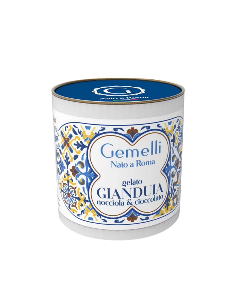 glace gianduia (chocolat noisette)